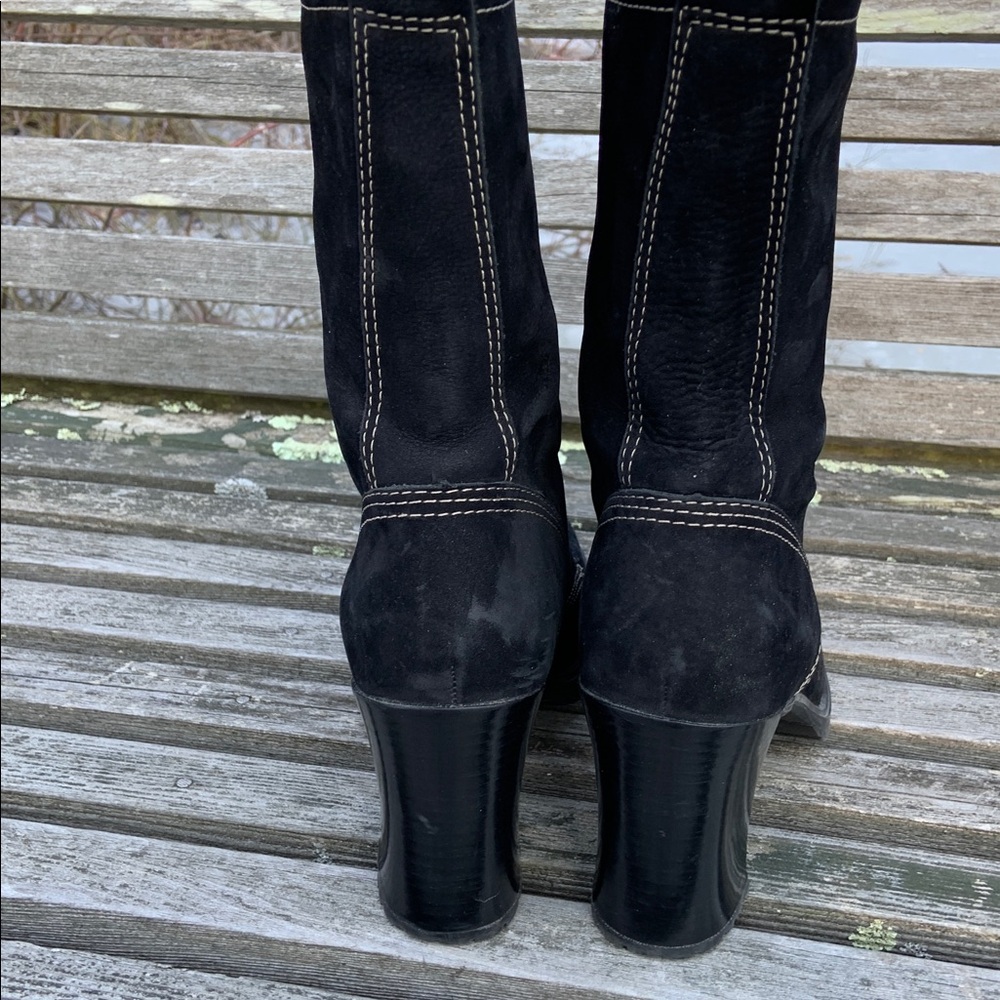Vintage NWOT Nine West Nubuck Women's Boots 8.5 - Picture 6 of 11